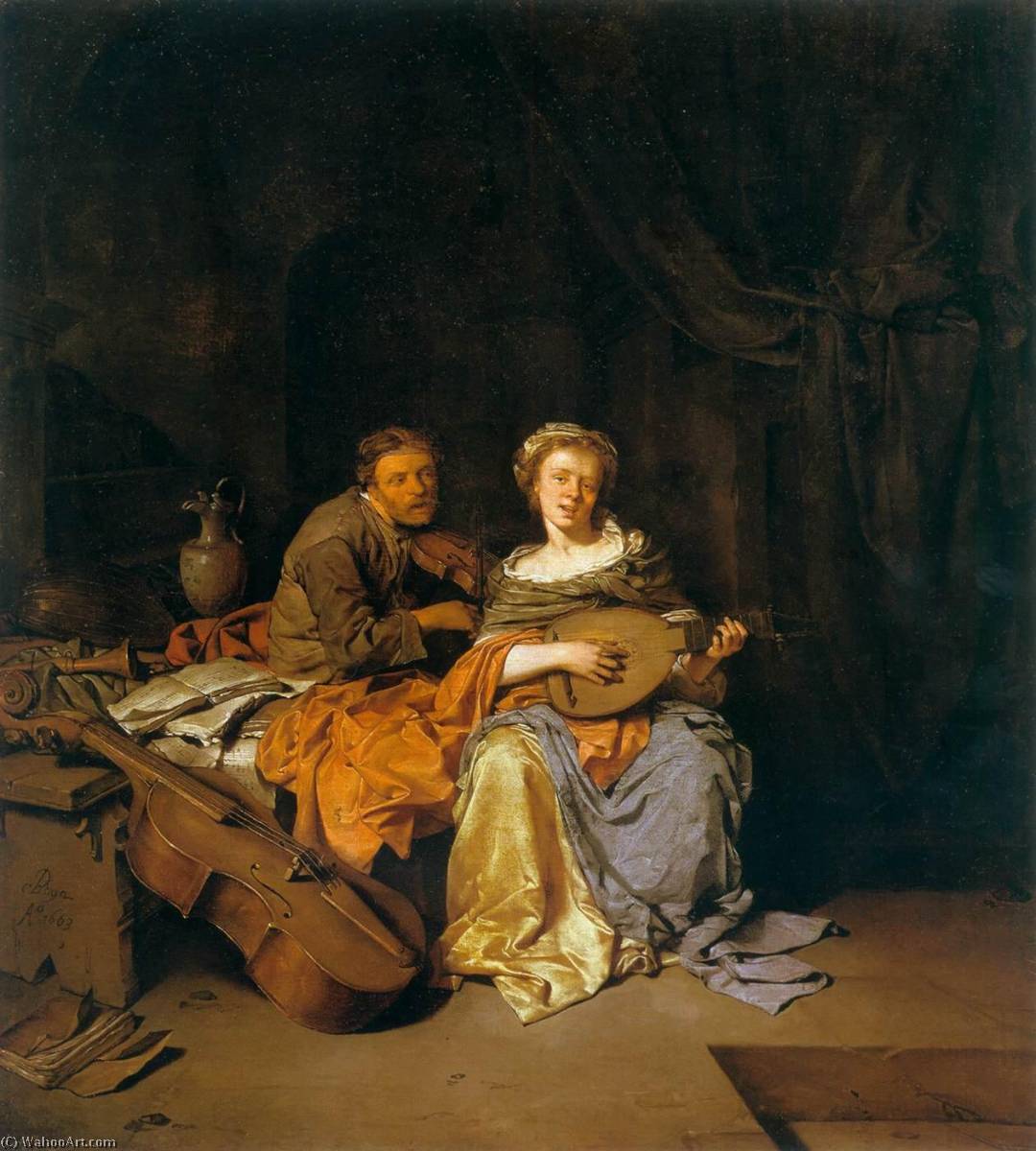 The Duet — Cornelis Pietersz Bega