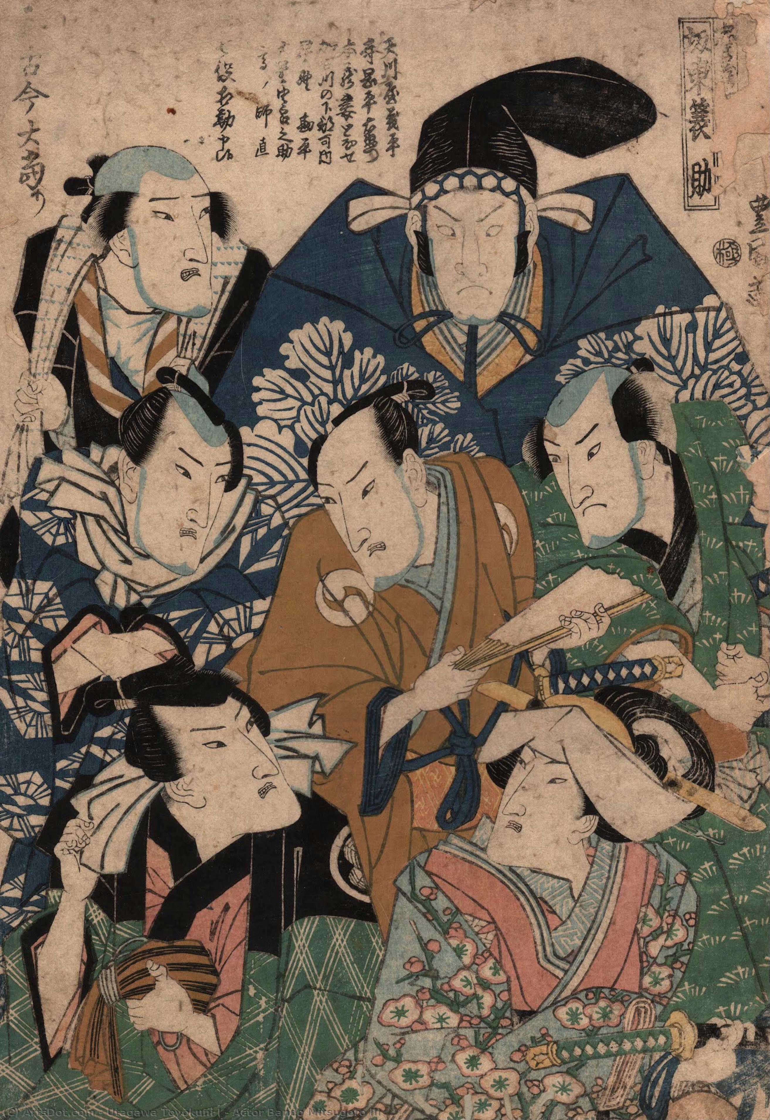 Actor Bando Mitsugoro Iii — Utagawa Toyokuni I