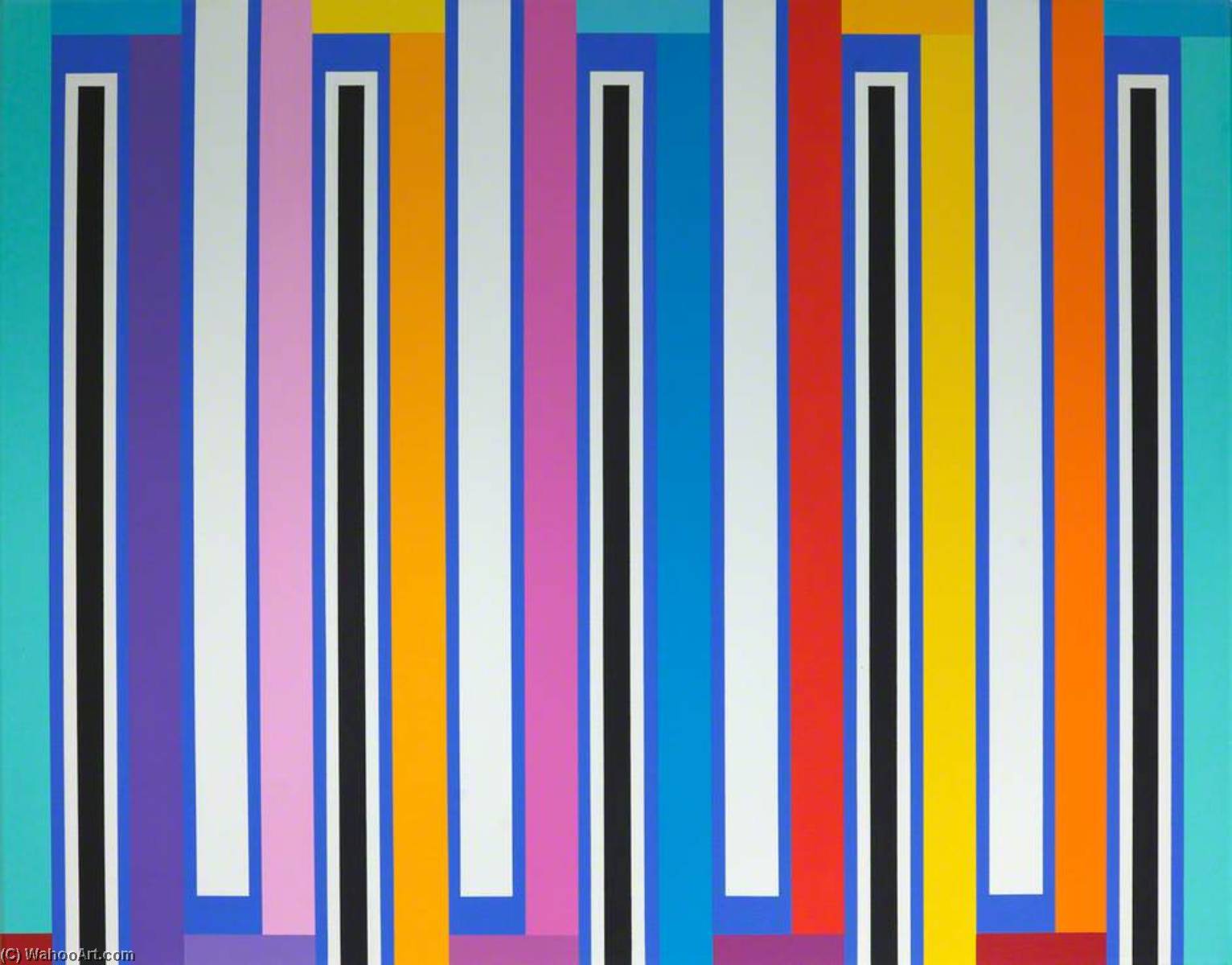 White Stripes (diptych, Panel 1 Of 2) — Mick Maslen