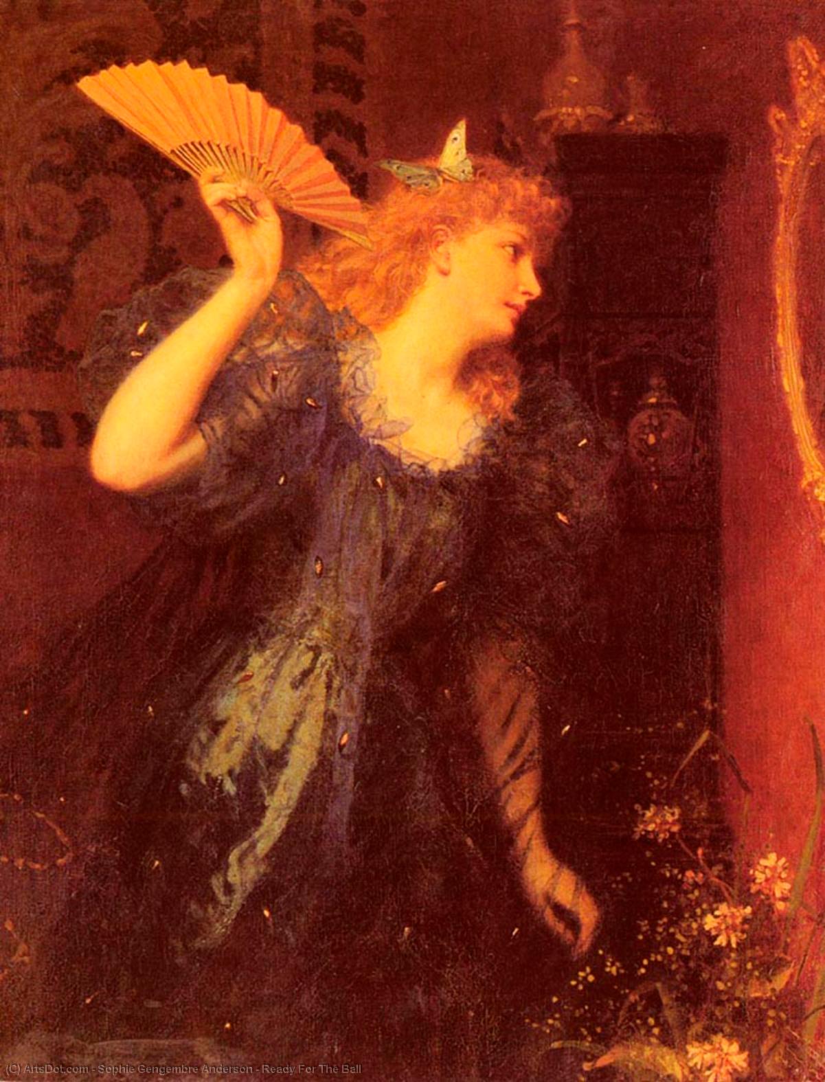 Ready For The Ball — Sophie Gengembre Anderson