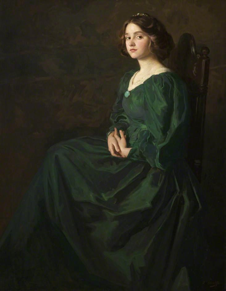 The Green Gown — Thomas Edwin Mostyn