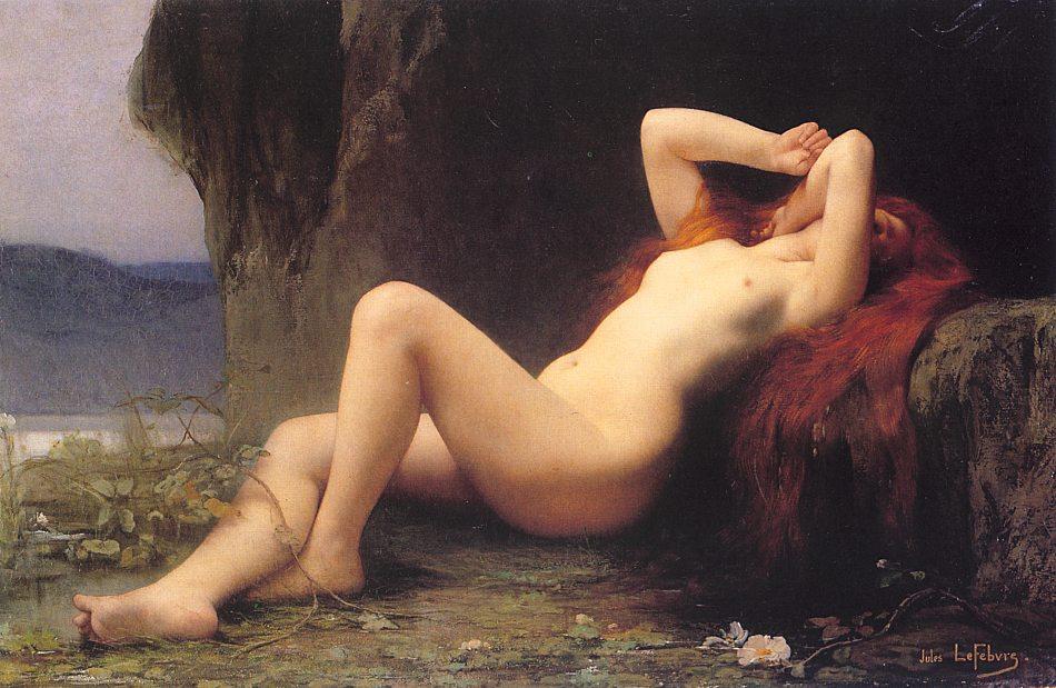 Mary Magdalen In The Grotto — Jules Joseph Lefebvre