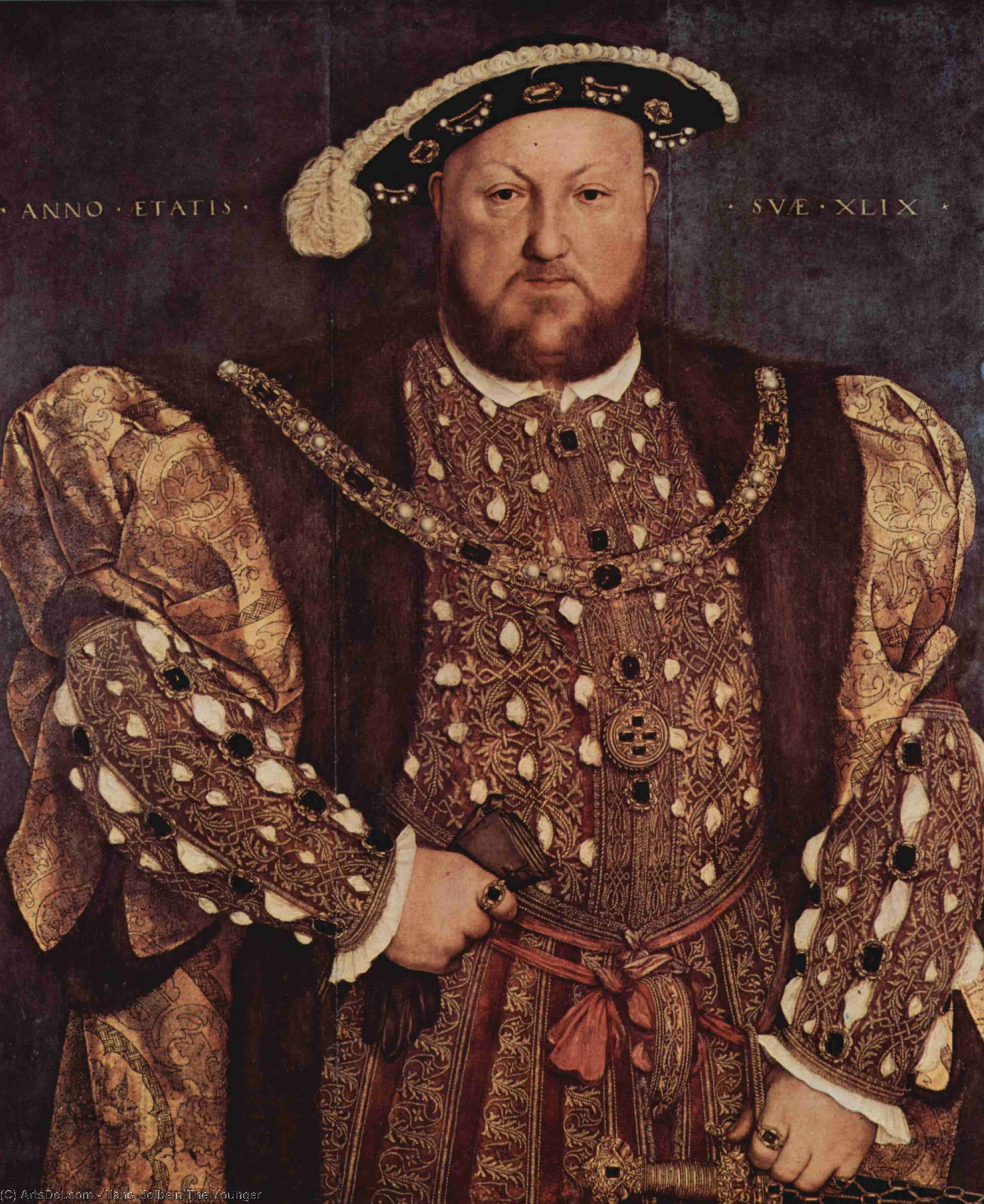 Portrait Of Henry Viii1 — Hans Holbein The Younger