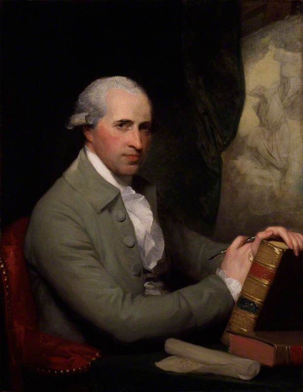 Benjamin West — Gilbert Stuart