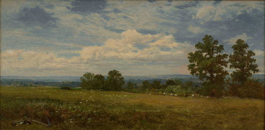 A Summer's Day, Worcestershire — R.a Benjamin Williams Leader