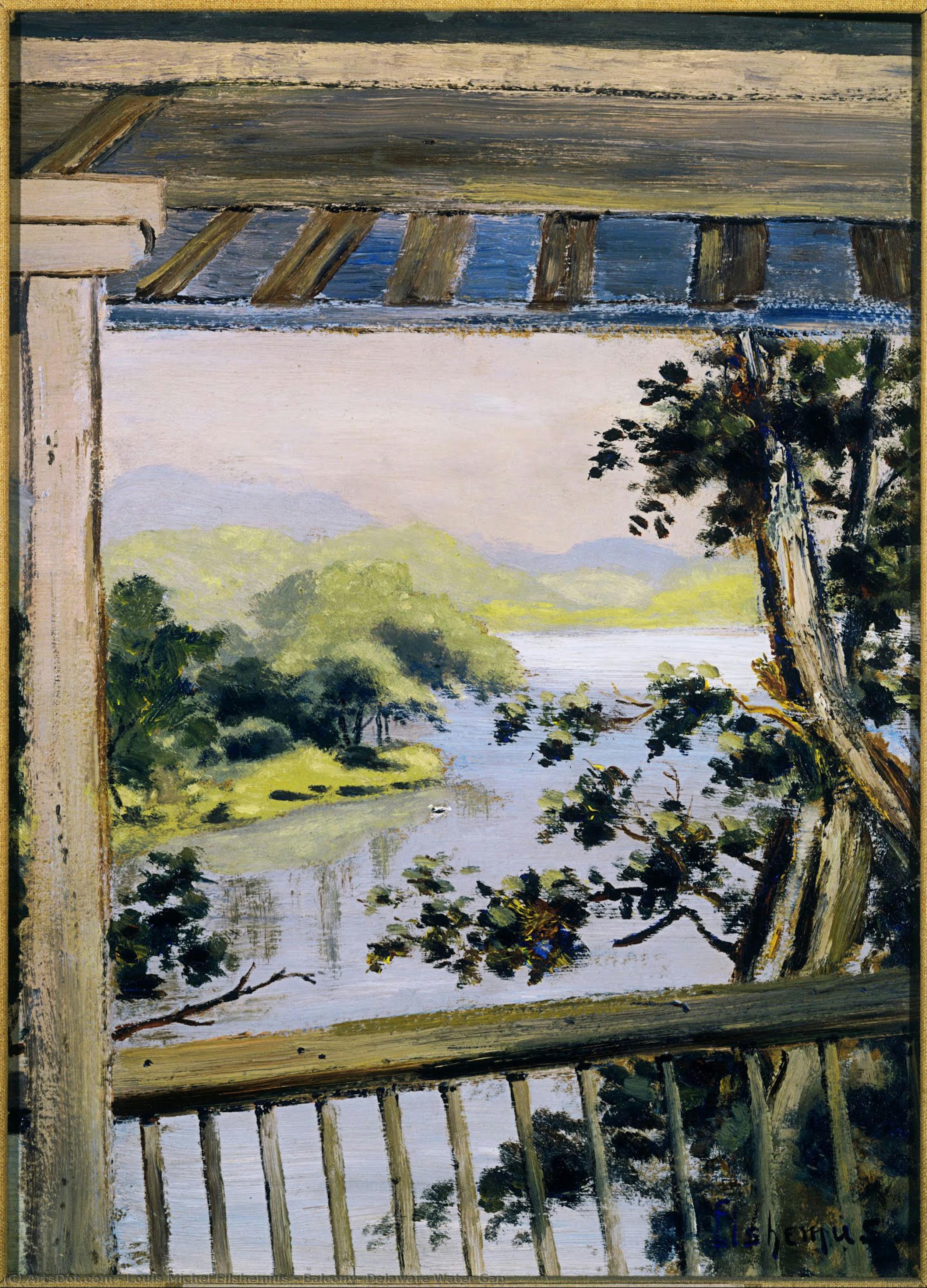 Balcony, Delaware Water Gap — Louis Michel Eilshemius