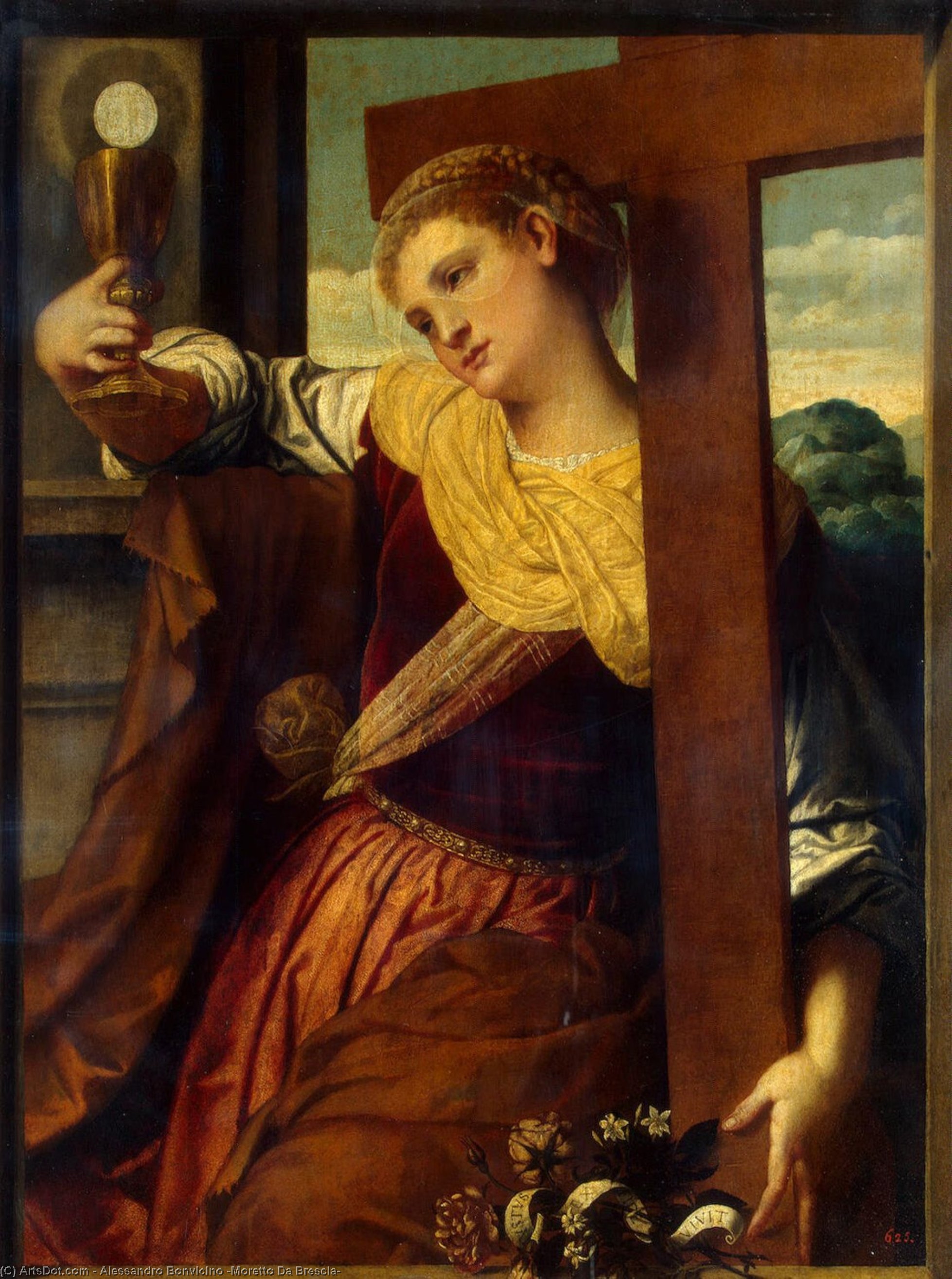 Allegory Of Faith — Alessandro Bonvicino (moretto Da Brescia)