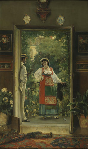 L'atelier D'alfred De Knyff — Alfred Stevens