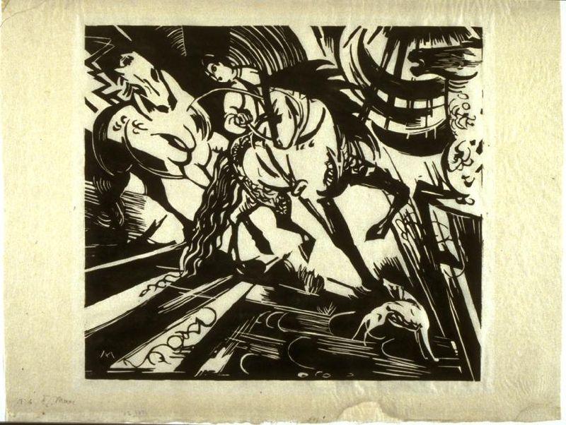 Riding School — Franz Marc
