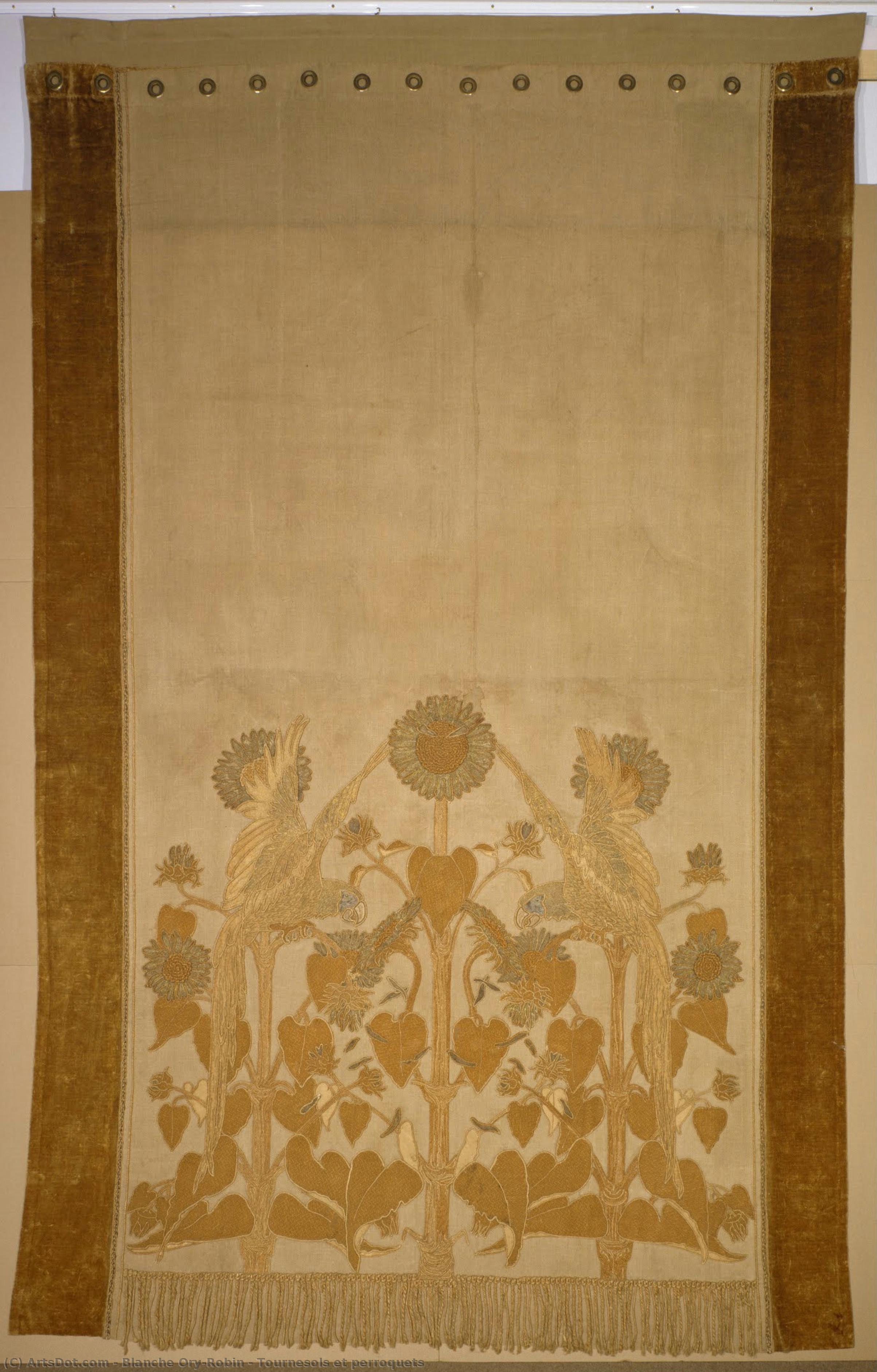 Tournesols Et Perroquets — Blanche Ory-robin