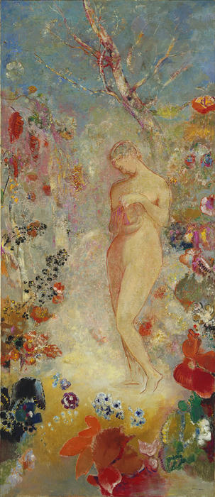 Pandora — Odilon Redon