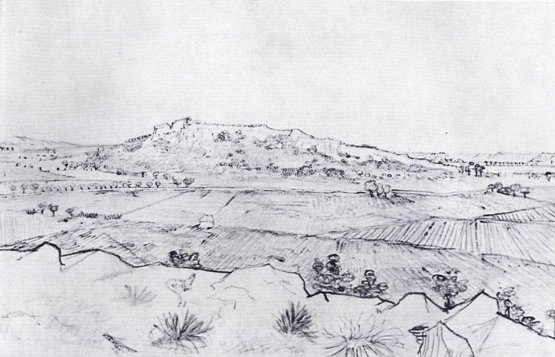 La Crau — Vincent Willem Van Gogh