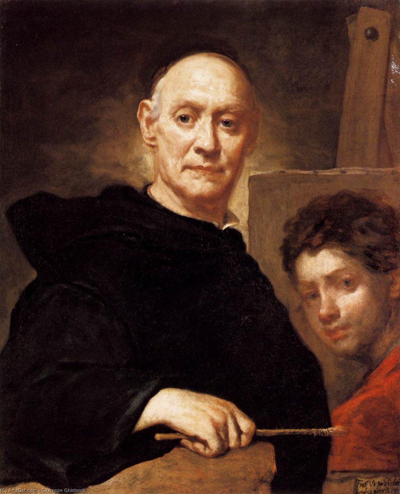 Self-portrait — Giuseppe Ghislandi