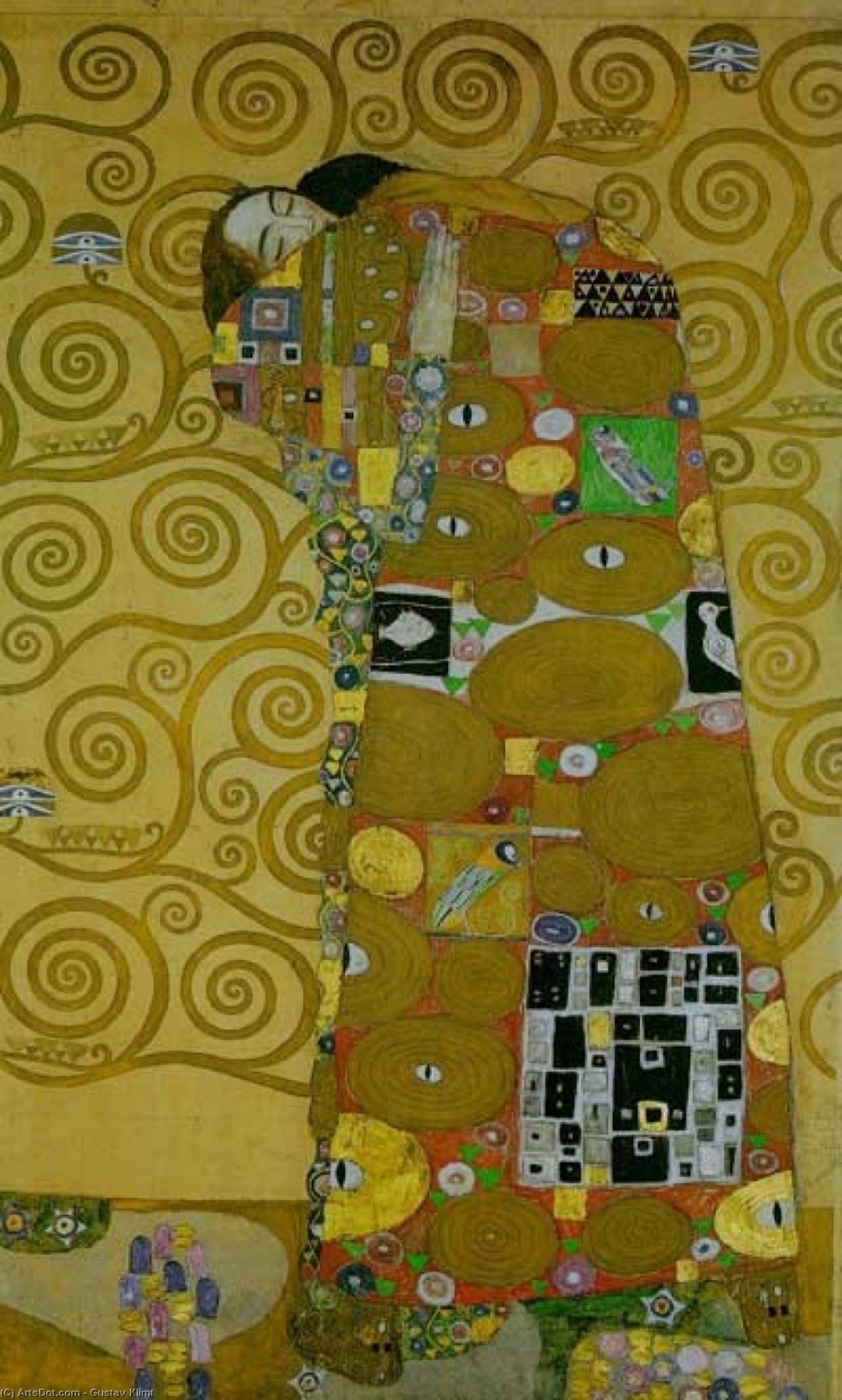 Stoclet Frieze Fullfilment, 1905-09 - Vienna, Secession — Gustav Klimt