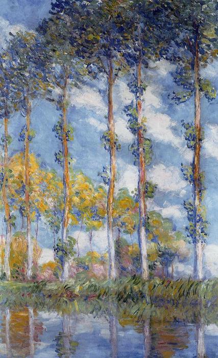 Poplars — Claude Monet