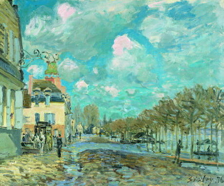 Flood At Port-marly 4 — Alfred Sisley