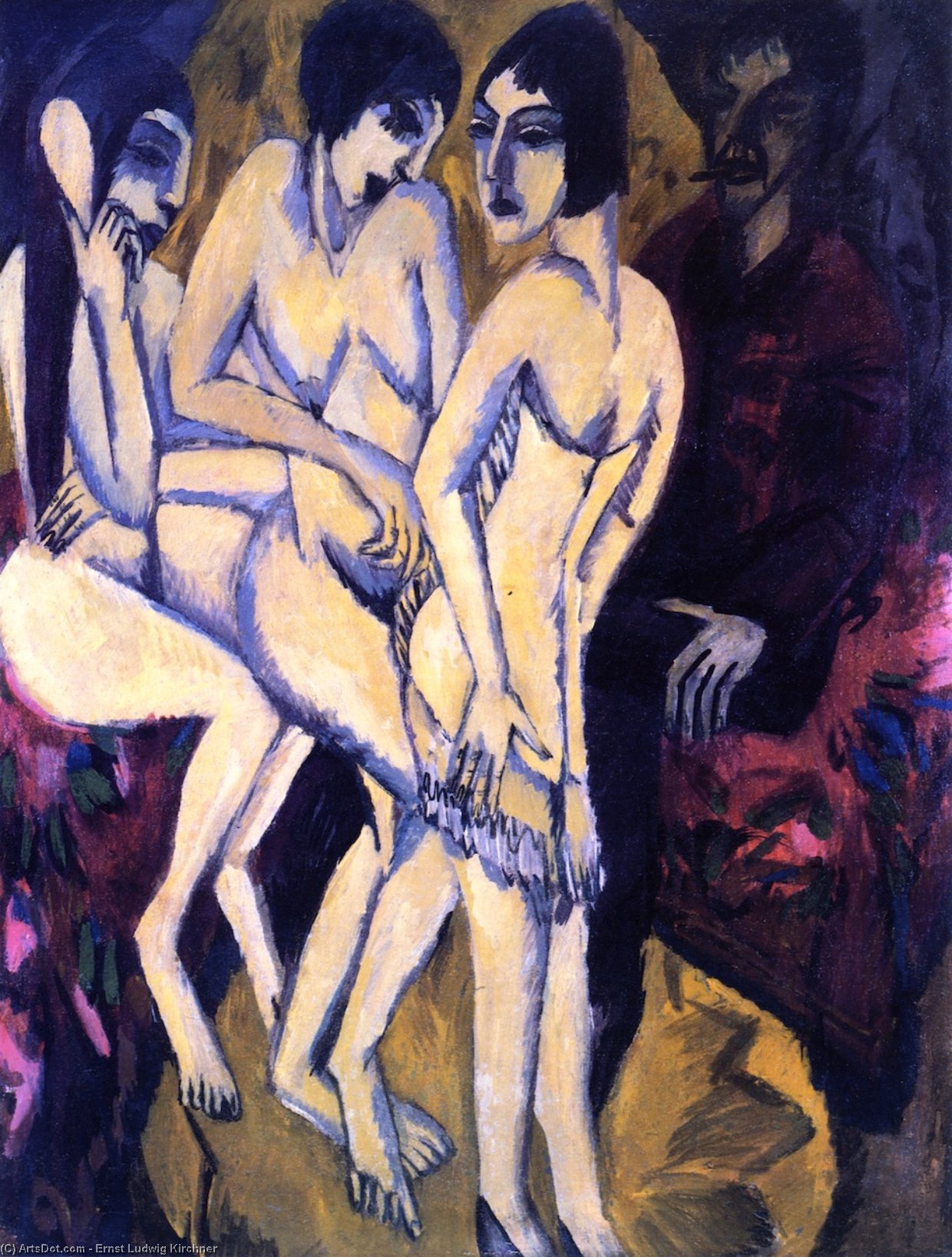 Urteil Des Paris — Ernst Ludwig Kirchner