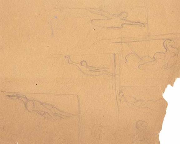 Cursory Sketch Of Several Figures — Nicholas Roerich