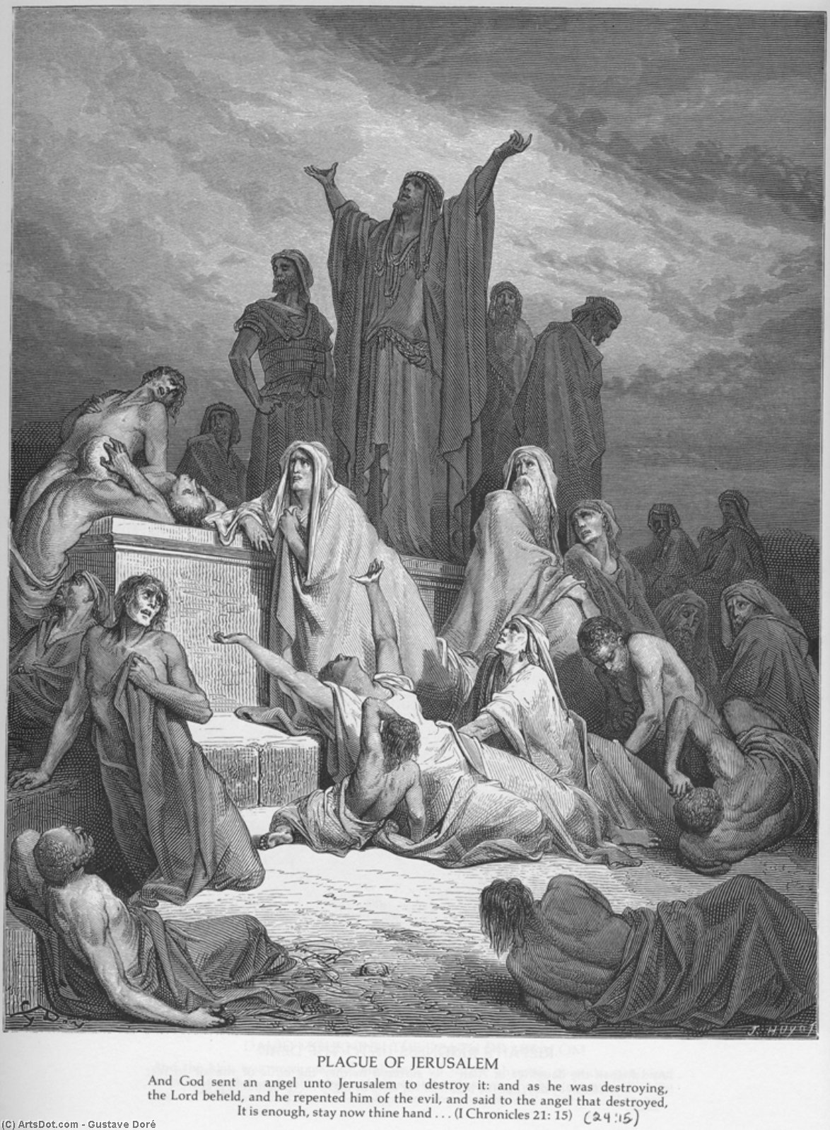 The Plague Of Jerusalem — Paul Gustave Doré
