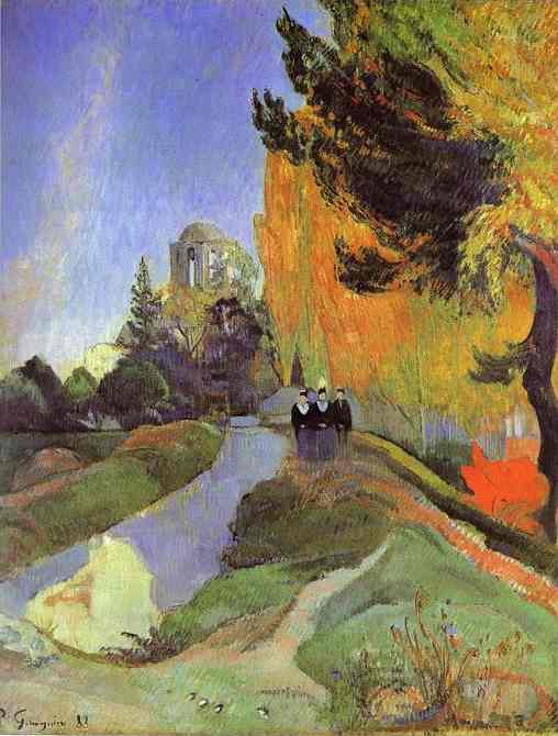 The Alyscamps — Eugène Henri Paul Gauguin