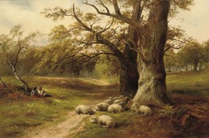 A Distracted Shepherd — George Turner