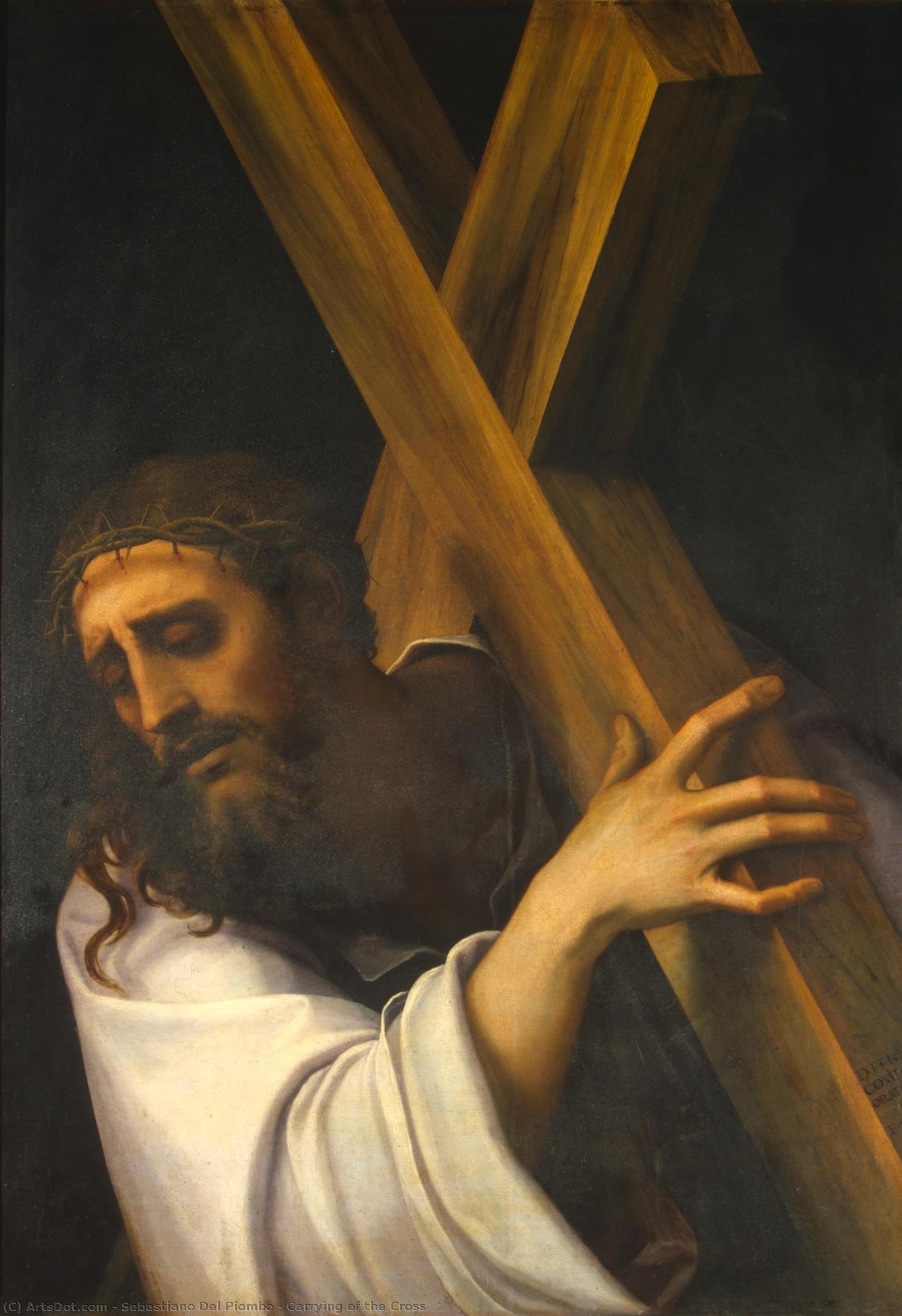 Carrying Of The Cross — Sebastiano Del Piombo