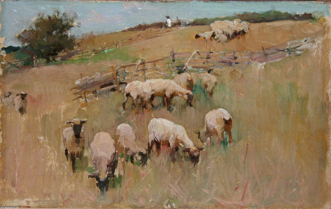 Shepherding — Walter Frederick Osborne