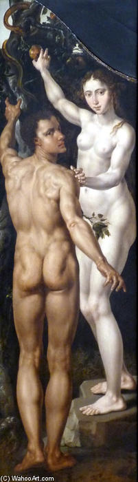 Adam And Eve — Maerten Van Heemskerck