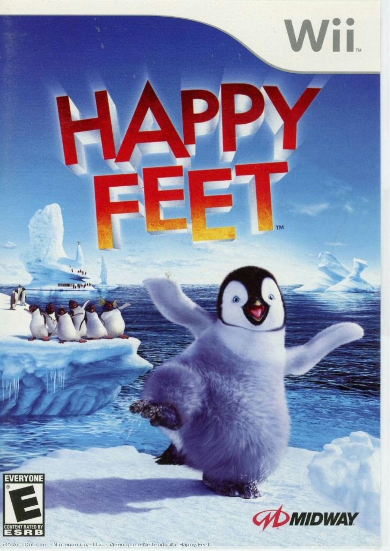 Video Game:nintendo Wii Happy Feet — Nintendo Co., Ltd.