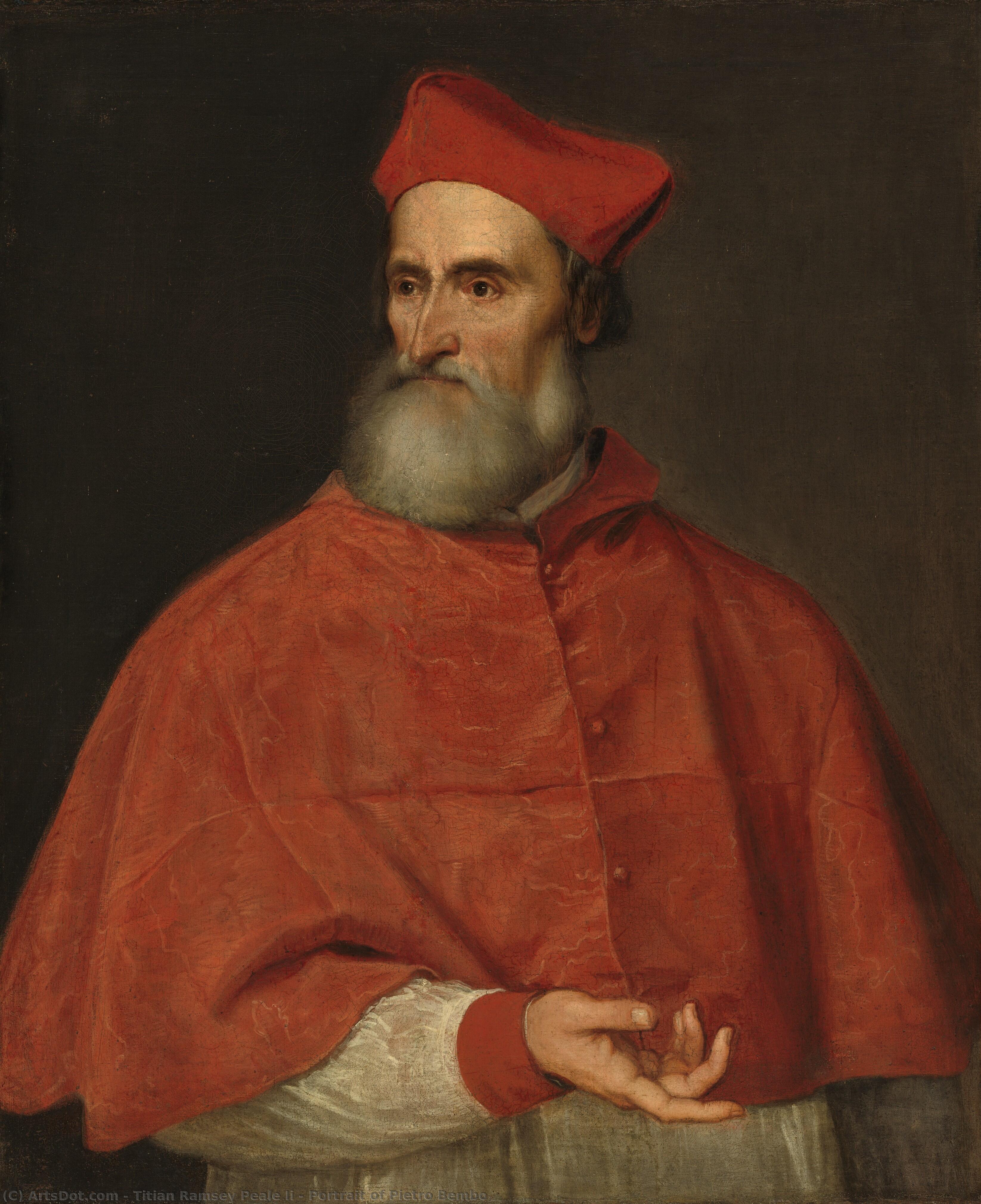 Portrait Of Pietro Bembo — Titian Ramsay Peale Ii