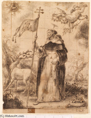 Saint Felix Of Valois — Juan Del Castillo