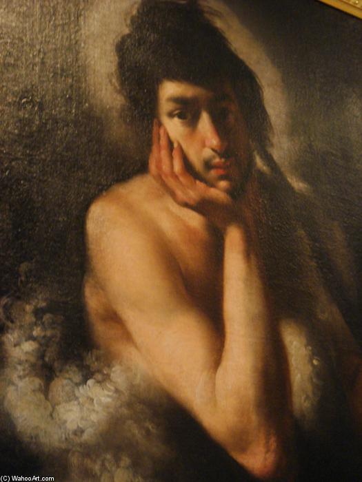 Saint John The Baptist (detail) — Bernardo Strozzi