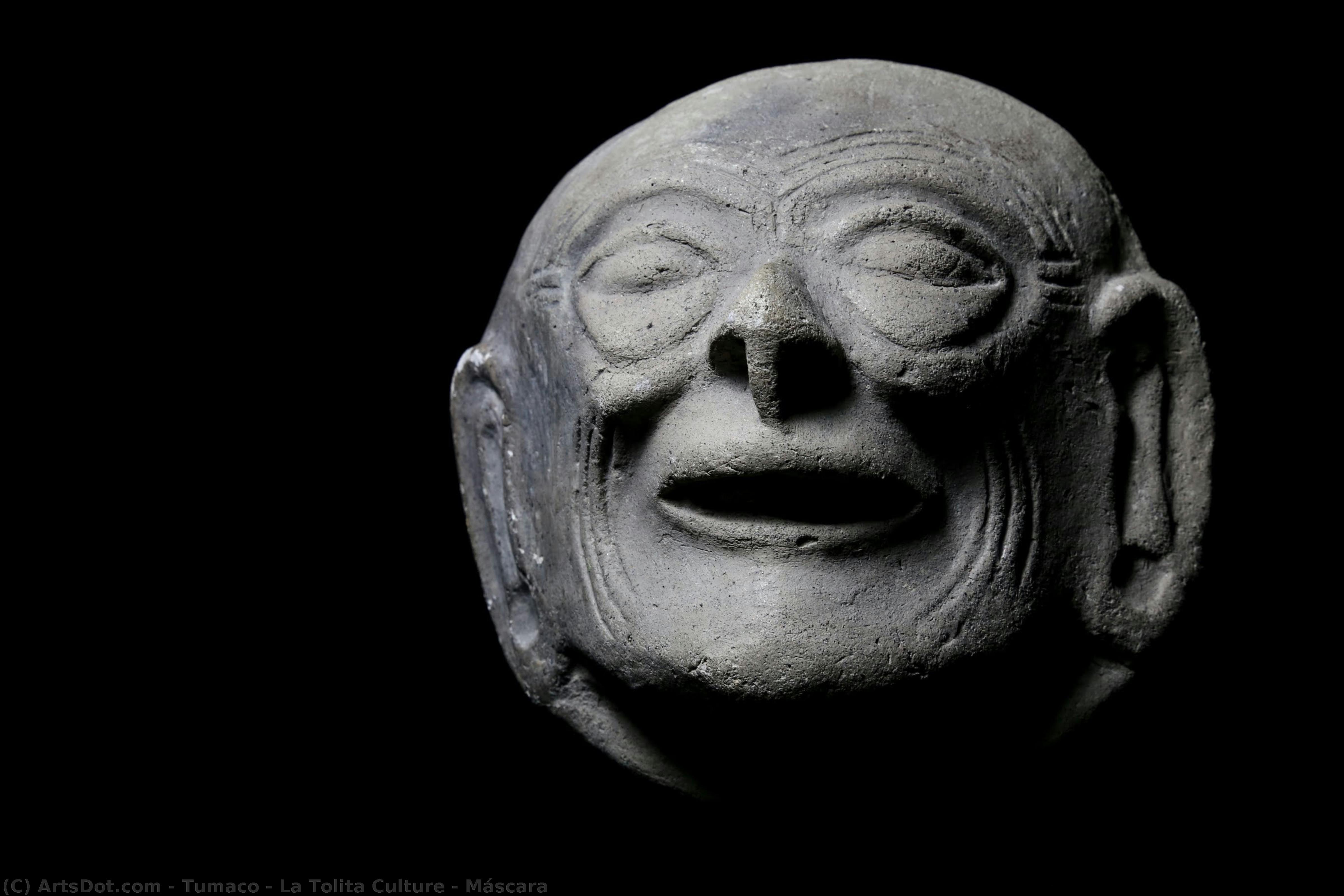 Máscara — Tumaco - La Tolita Culture