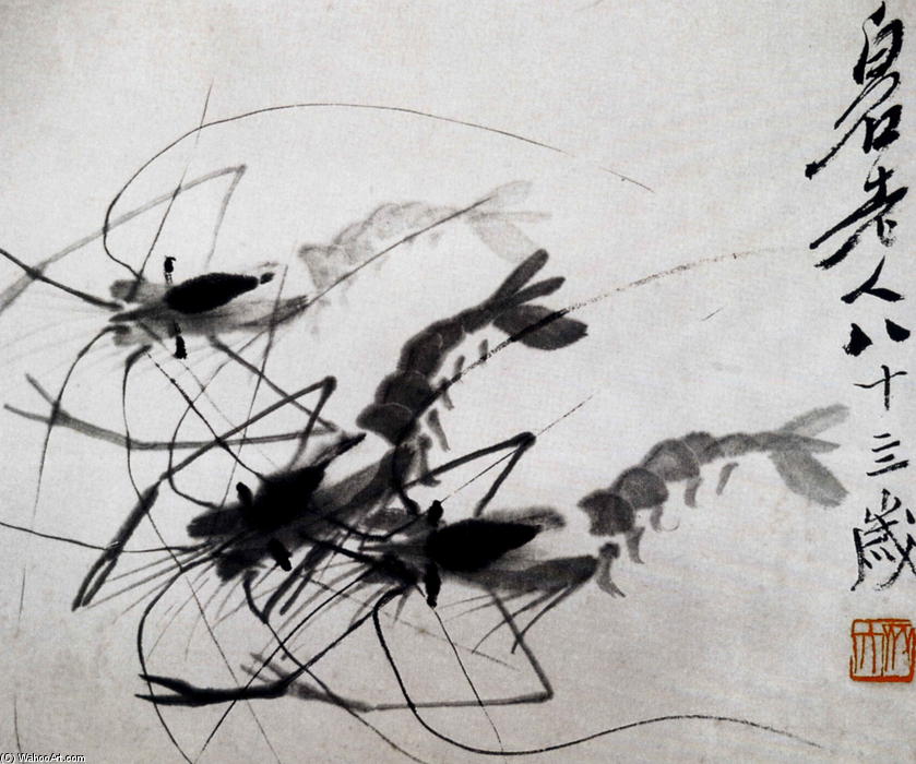 Shrimp — Qi Baishi