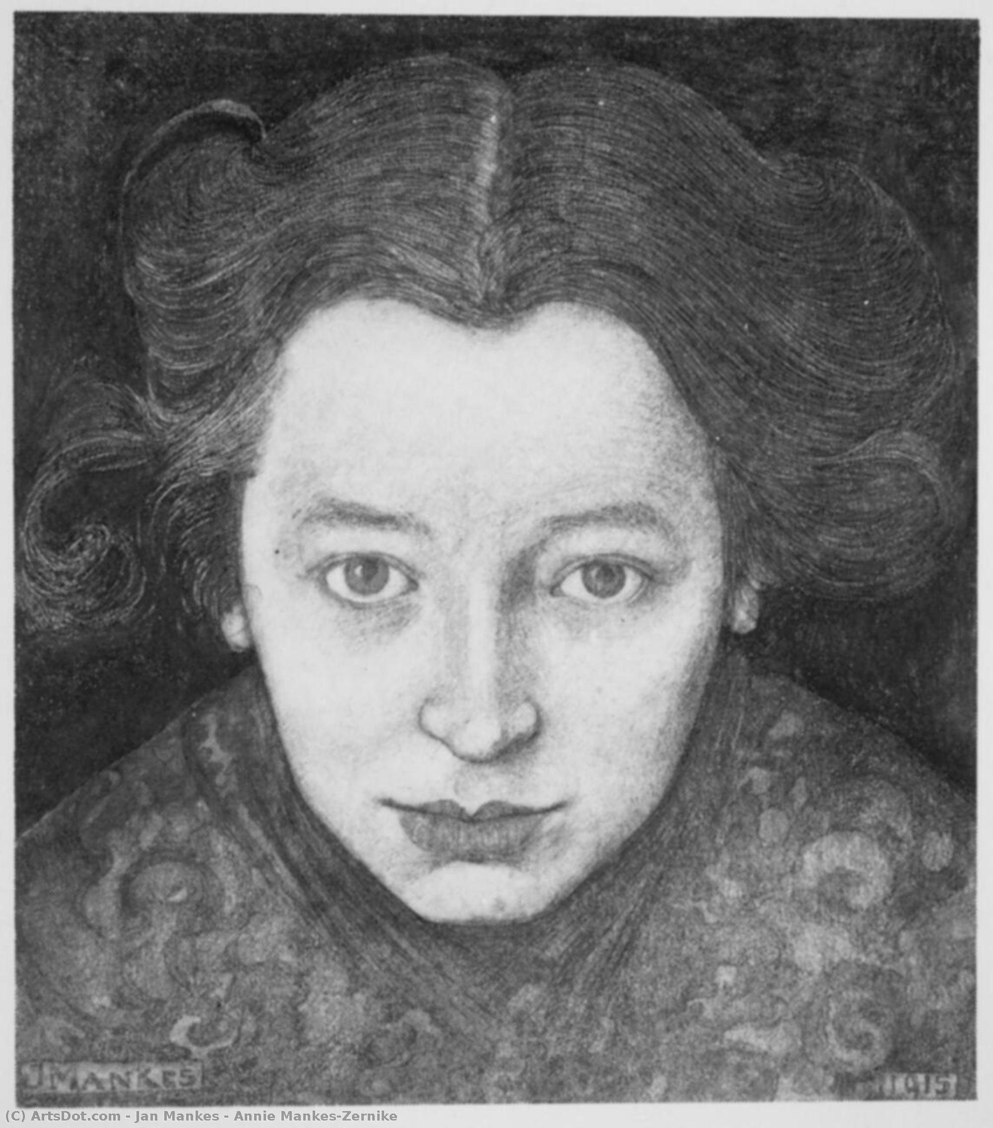 Annie Mankes-zernike — Jan Mankes
