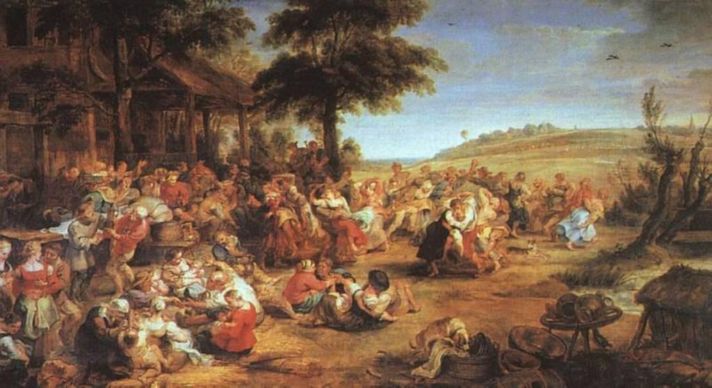 The Village F Te — Peter Paul Rubens
