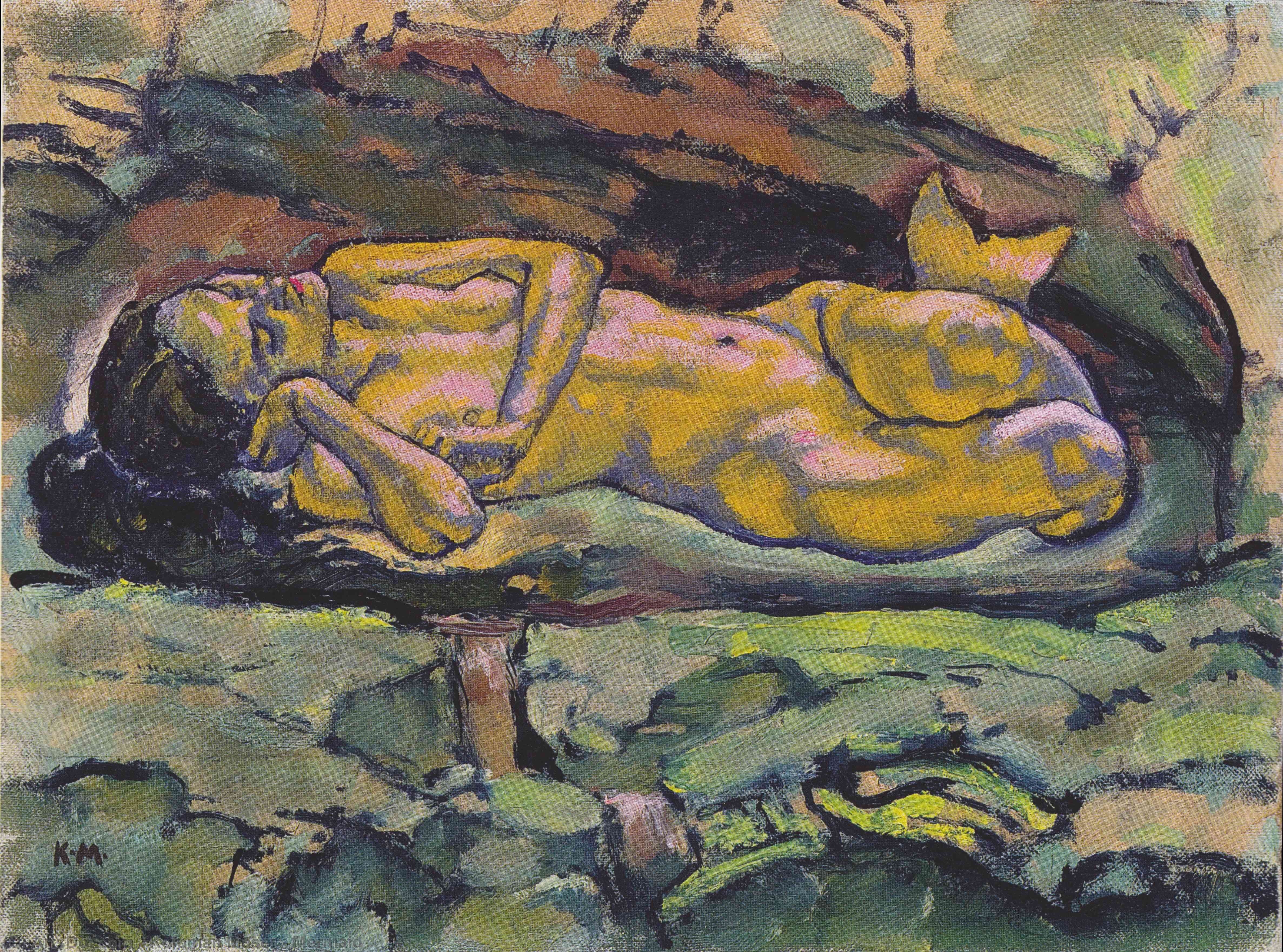 Mermaid — Koloman Moser