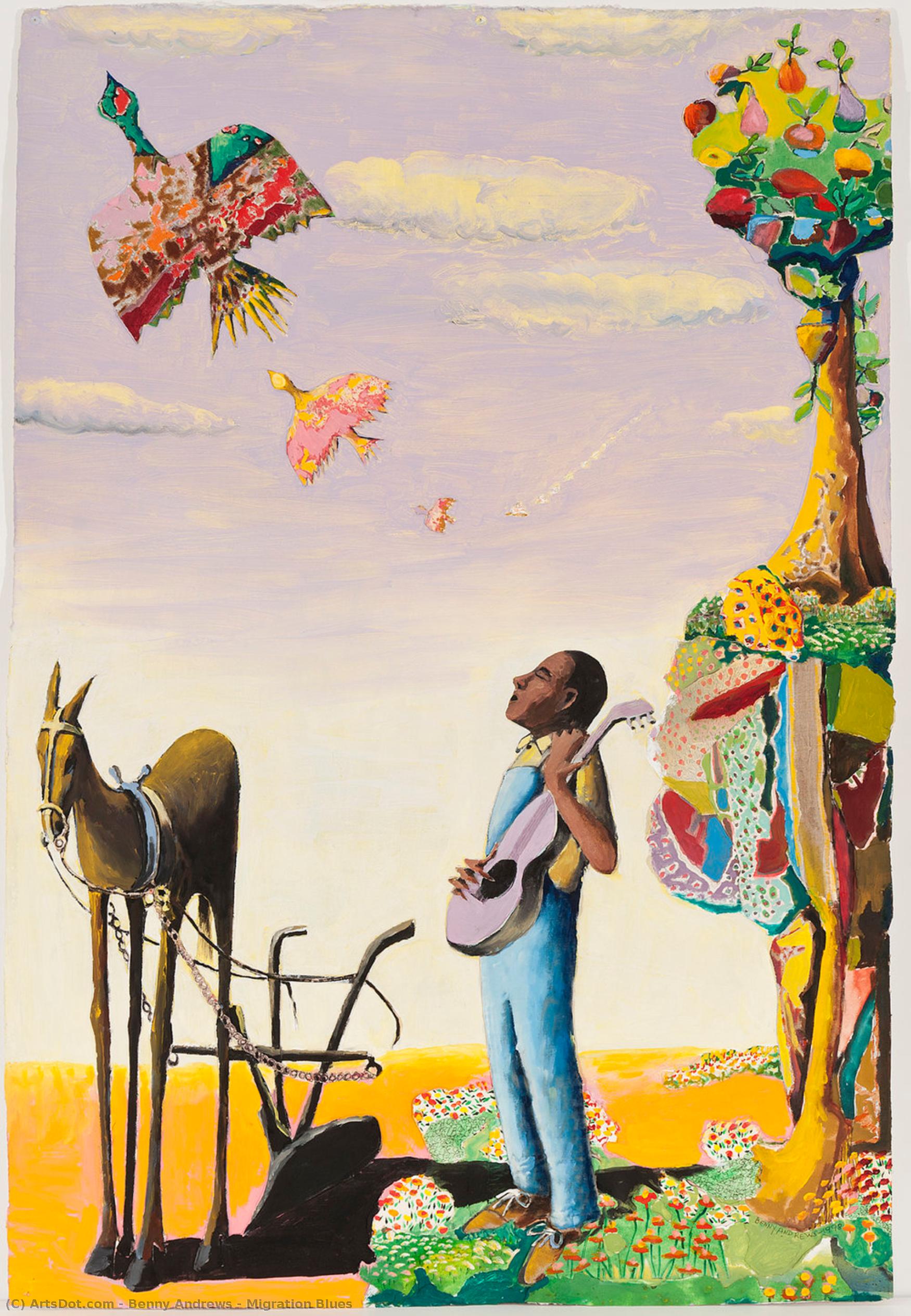 Migration Blues — Benny Andrews
