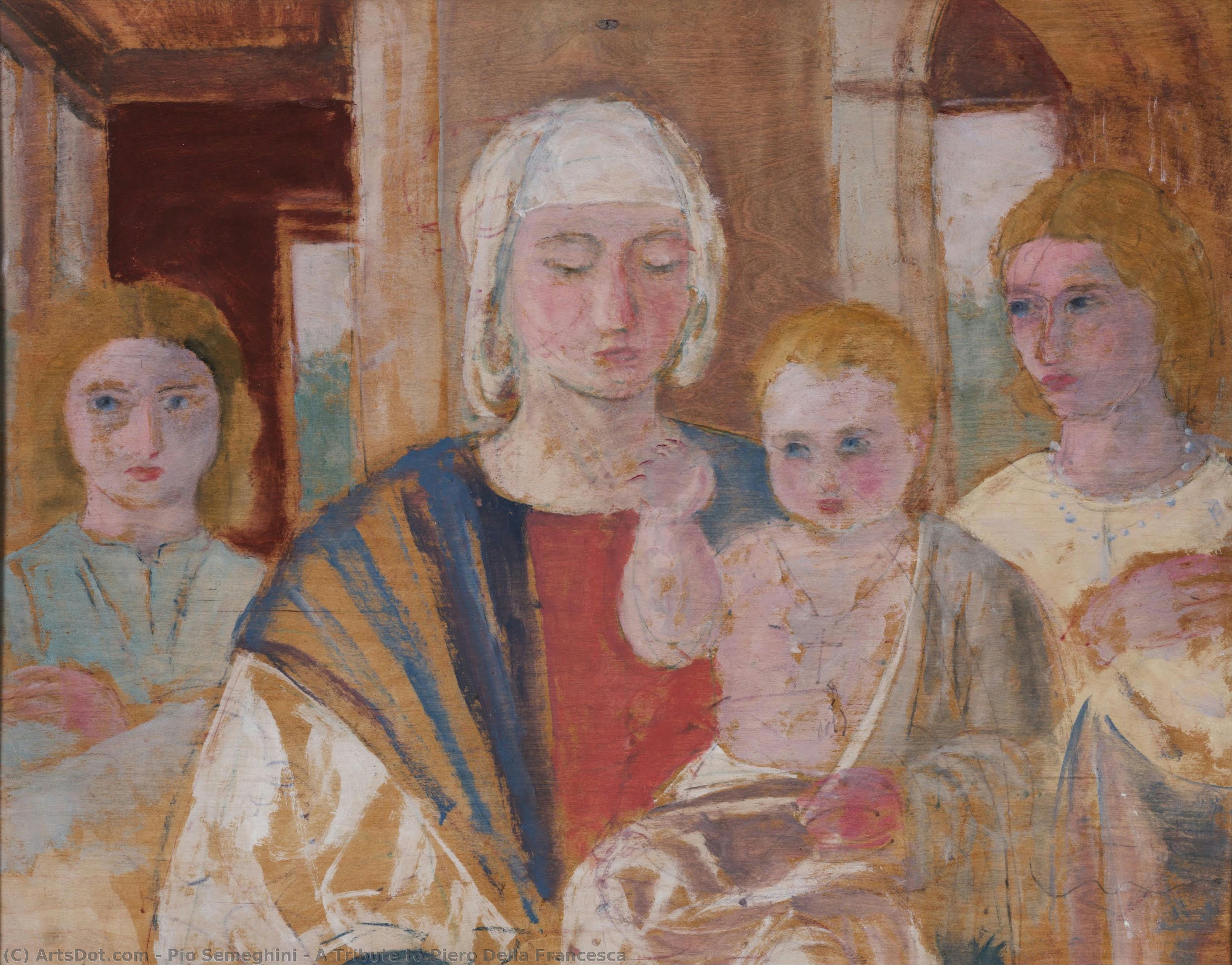 A Tribute To Piero Della Francesca — Pio Semeghini