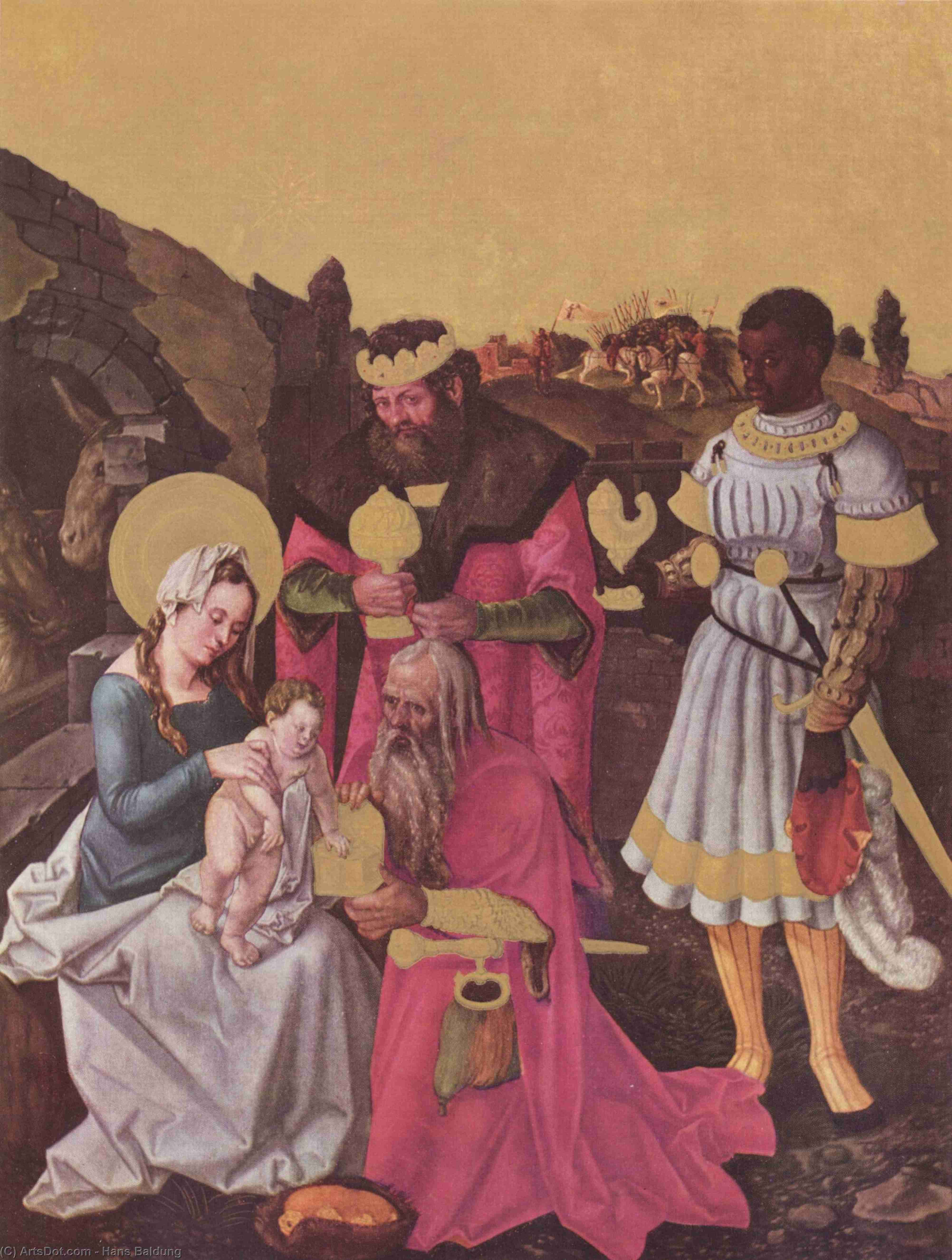 Adoration Of The Magi — Hans Baldung