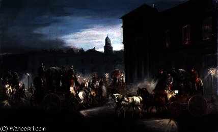 The Edinburgh Mail Coach And Other Coaches — Charles Cooper Henderson