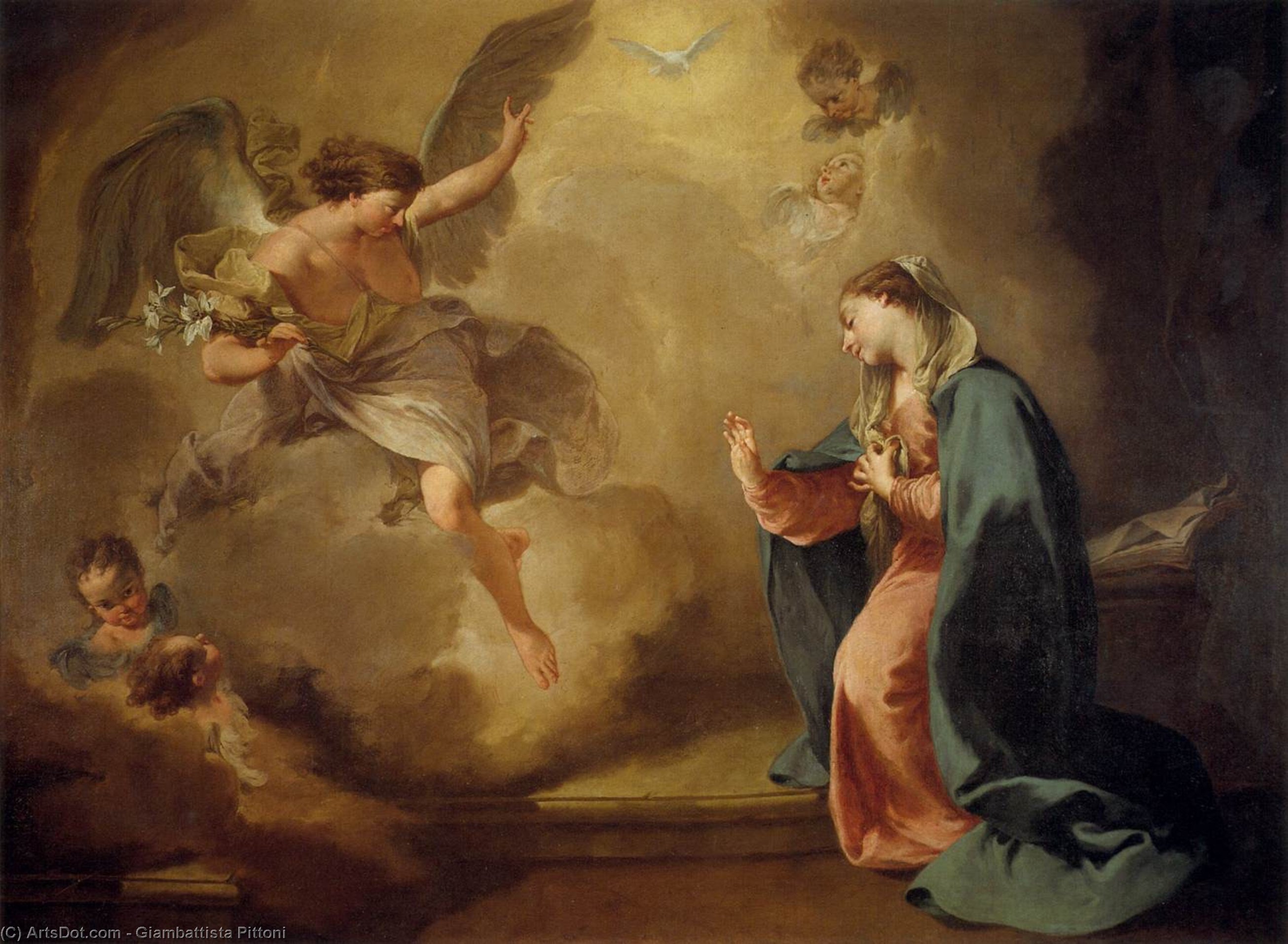 Annunciation — Giambattista Pittoni