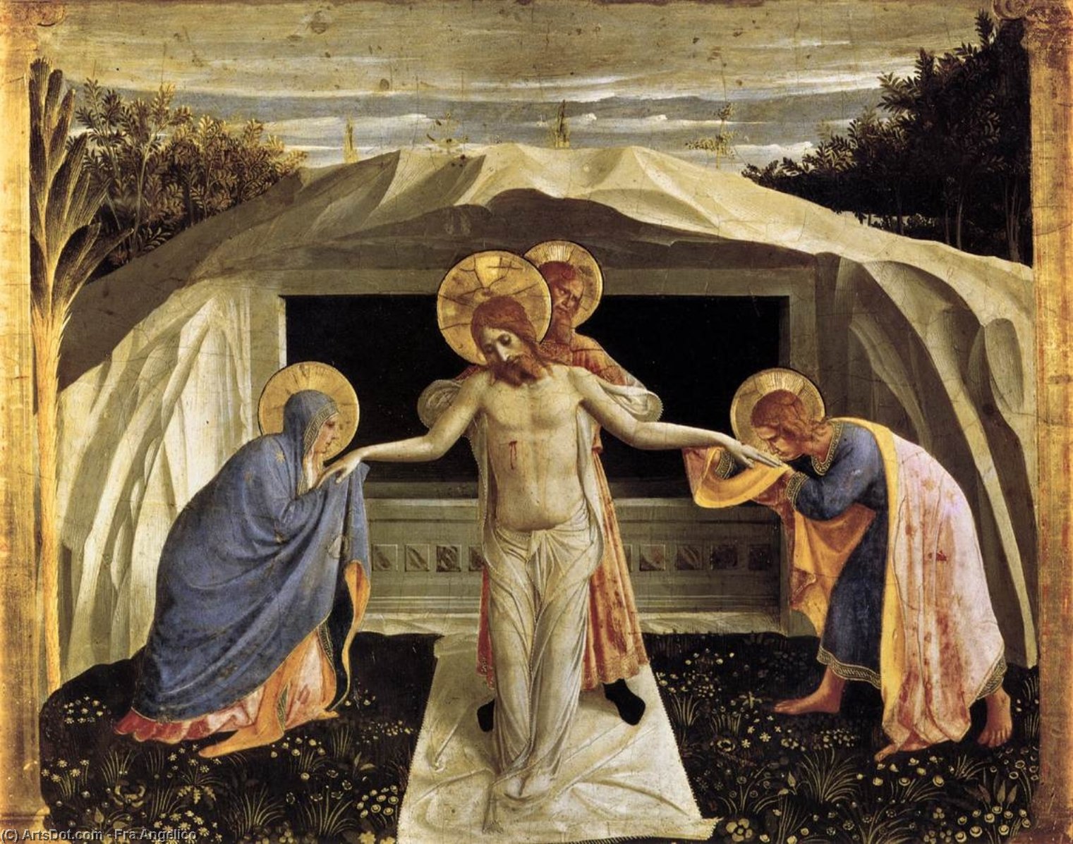 Entombment (san Marco Altarpiece) — Fra Angelico