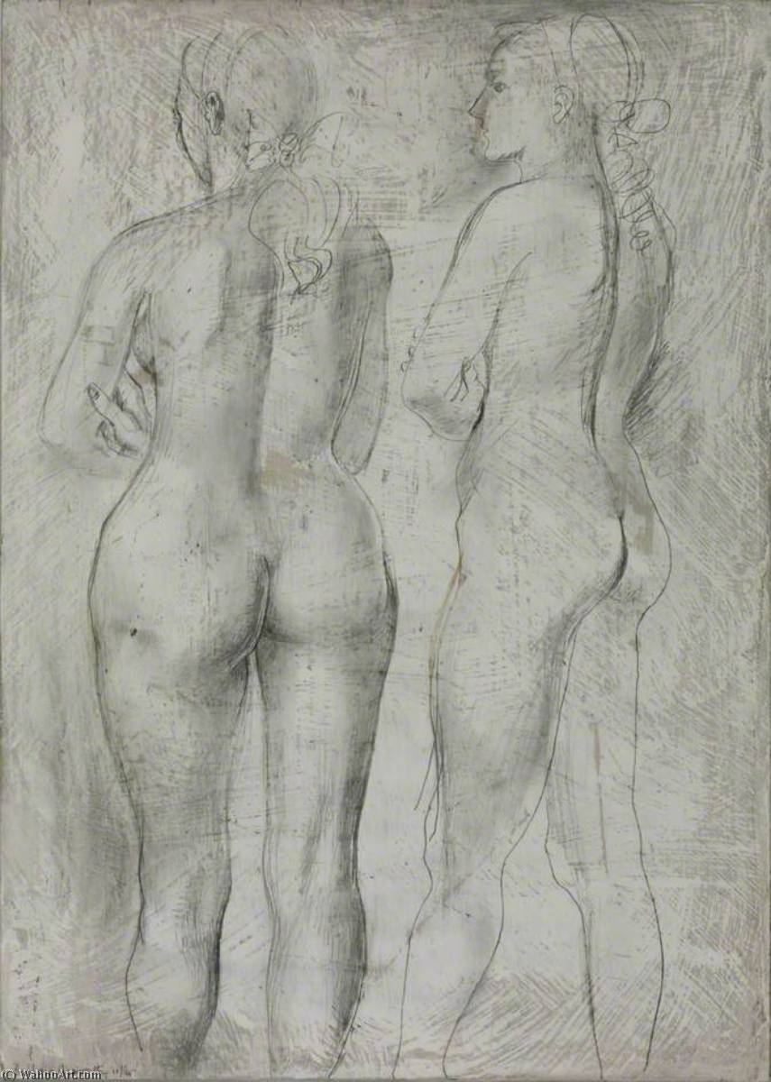 Two Figures With Folded Arms — Barbara Hepworth