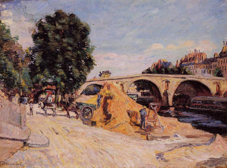 Pont Marie From The Quai D'anjou — Ferdinand Guillaumin