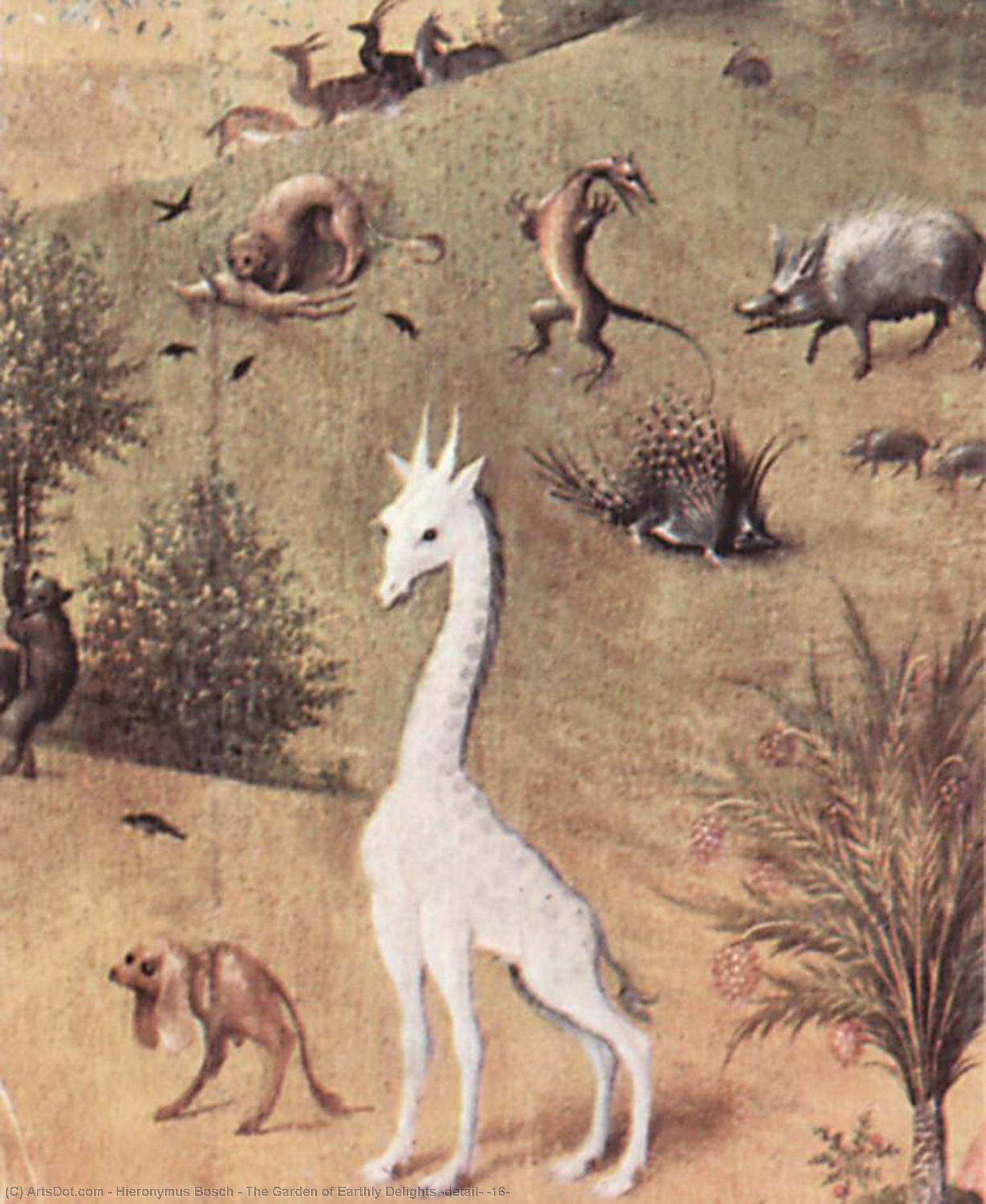 The Garden Of Earthly Delights (detail) (16) — Hieronymus Bosch