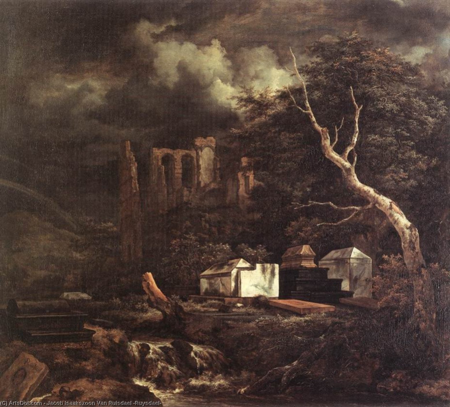 The Jewish Cemetery — Jacob Van Ruisdael