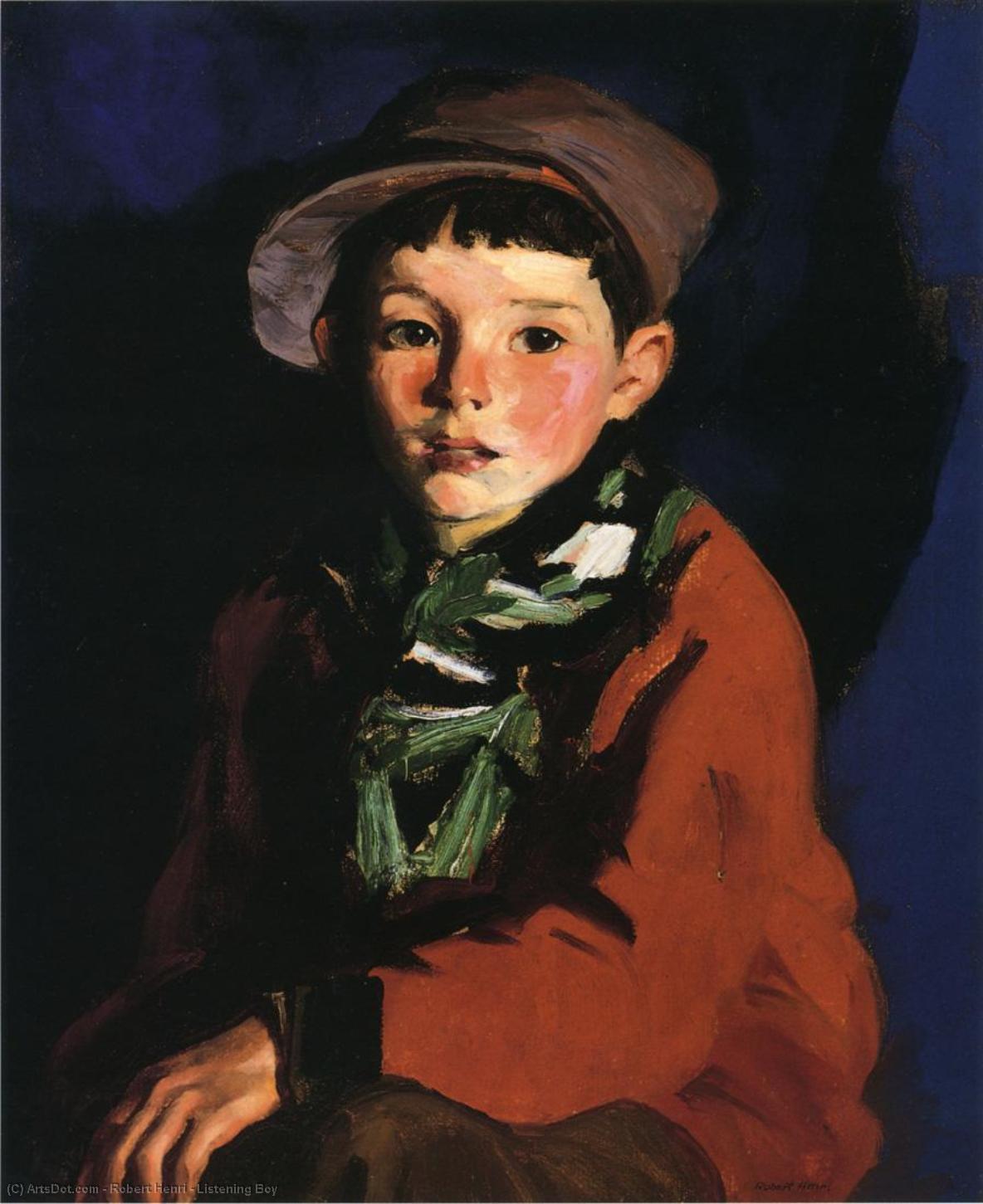 Listening Boy — Robert Henri