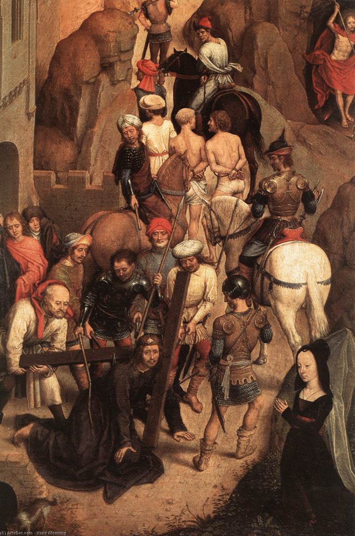 Scenes From The Passion Of Christ (detail) (13) — Memling, Hans
