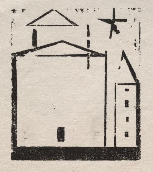 Buildings With Stars — Lyonel Feininger